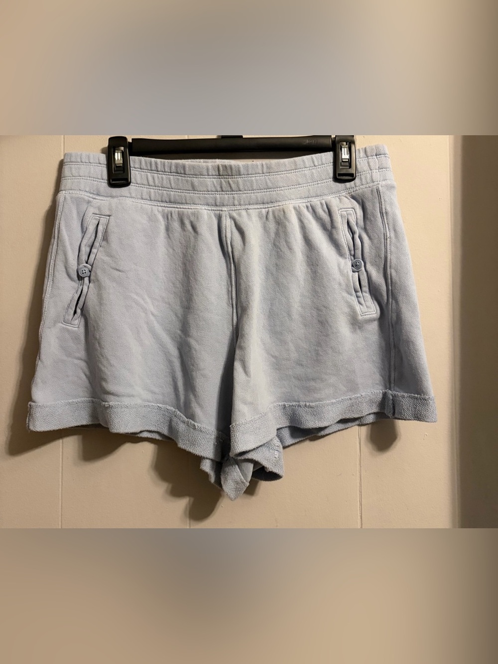 aerie Light Blue Terry Athletic Shorts